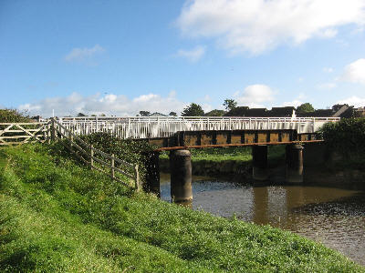 cycleway on old railway bridge