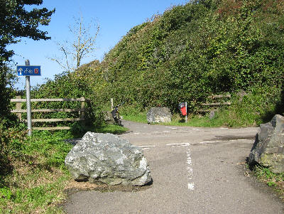 cycleway back towards Bude