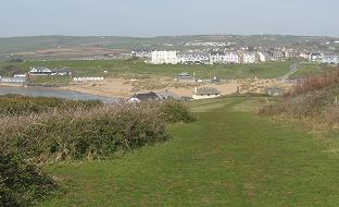 Bude from Efford rise