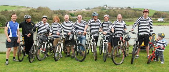 Dept26 riders at The Weir